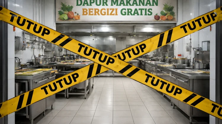 Puluhan Dapur MBG Lombok Barat Ditutup sementara karena Belum Layak Operasi