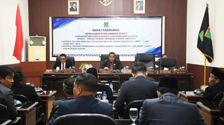 Raperda RTRW dan Pajak Daerah KLU Menguat, Pansus DPRD Segera Dibentuk