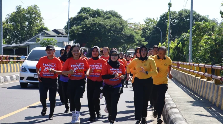 Bhayangkari KLU Siap Ramaikan Kemala Run 2026, Usung Semangat Kemanusiaan