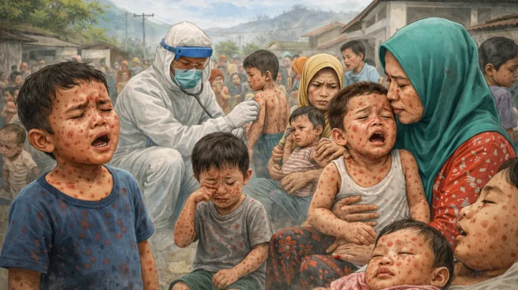 Diduga Imunisasi Tak Lengkap akibat Pandemi Covid, Serangan Campak Meningkat
