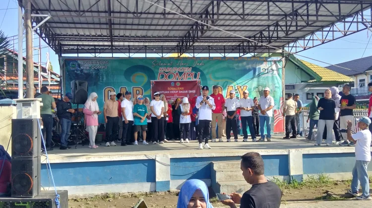Pemkab Dompu Hadirkan “Dompu Melayani” di CFD, Warga Antusias Manfaatkan Layanan Gra