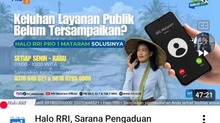 Halo RRI: Jalan Rusak, Rumah Tertunda, dan Harapan Warga Lombok Utara