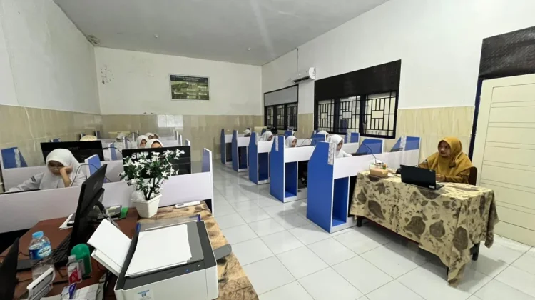 TKA di SMPN 3 Mataram Berjalan Lancar, meski Sempat Terkendala Gangguan Teknis
