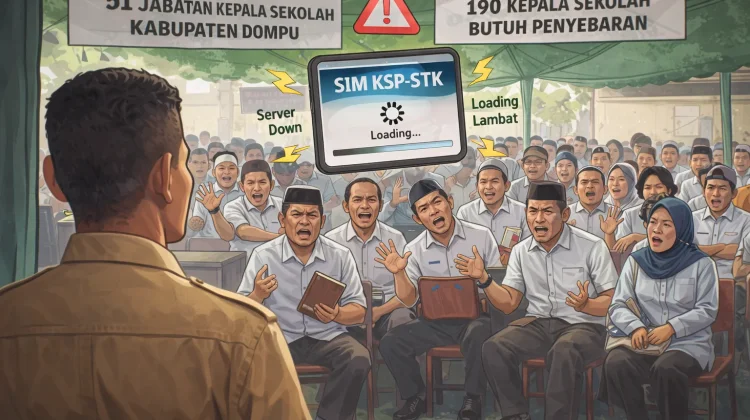 SIM KSPSTK Lamban, 51 Jabatan Kepala Sekolah di Dompu Masih Diisi Plt
