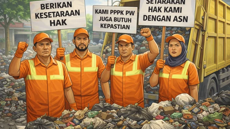 Beban Kerja Tinggi dan Tuntut Kesetaraan Sebabkan Sampah Dompu Tidak Tertangani