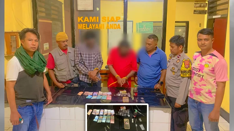 Polsek Bolo Bekuk Dua Terduga Pengedar Sabu, Amankan 19 Paket Barang Bukti