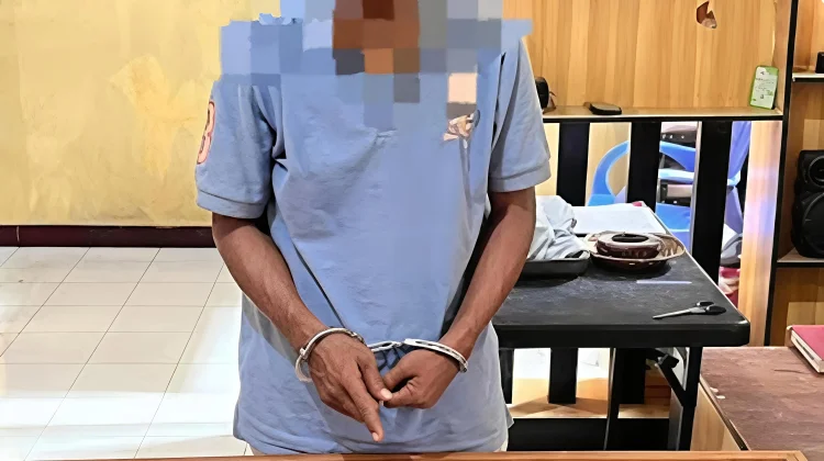 Polres Bima Tangkap Residivis saat Ambil Paket