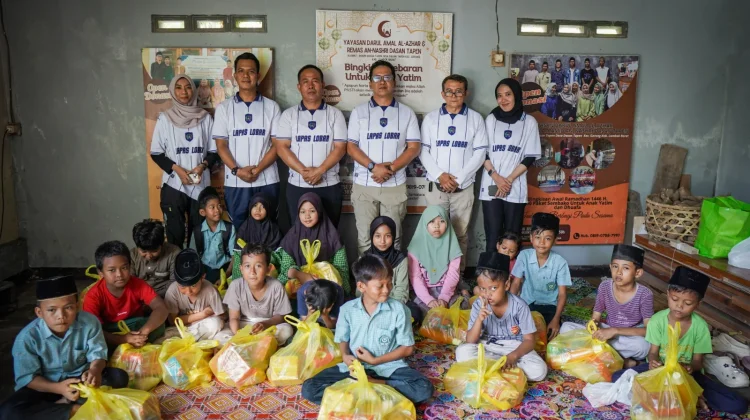HBP Jadi Momentum Berbagi, Lapas Salurkan Bantuan ke Yayasan Anak Yatim