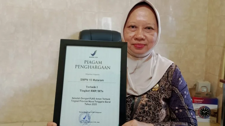 SMPN 15 Mataram Raih Terbaik 1 PJAS Aman NTB, Siap Bersaing di Tingkat Nasional