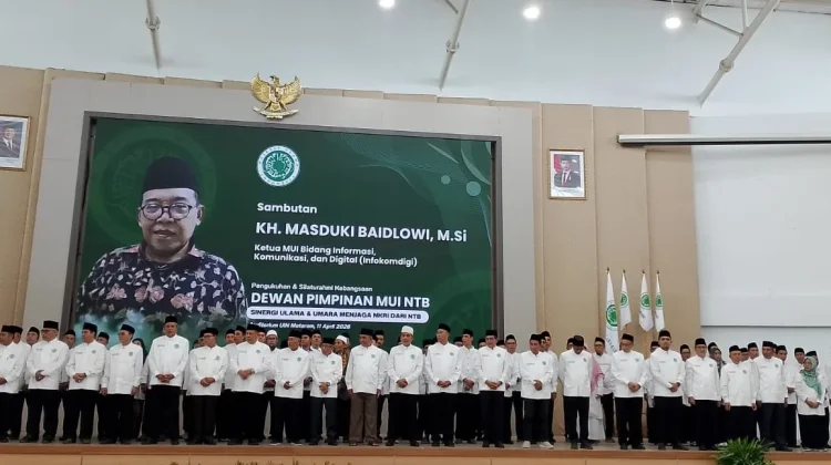 Pengurus Baru MUI NTB Dikukuhkan, Siap Perkuat Sinergi Tangani Persoalan Umat