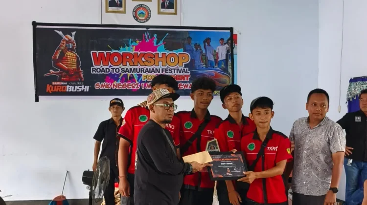 SMKN 1 Lingsar Raih Juara 2 Painting Otomotif di Samurai Festival 2026 Tingkat NTB