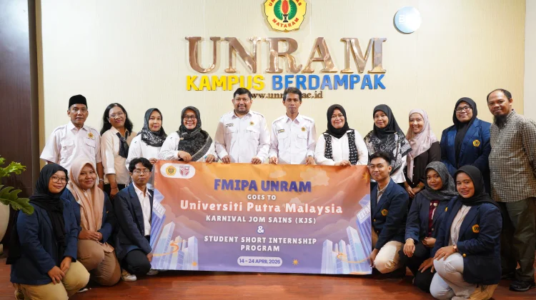 Perkuat Jejaring Global, Mahasiswa FMIPA Unram Ikuti Pameran Sains dan Internship