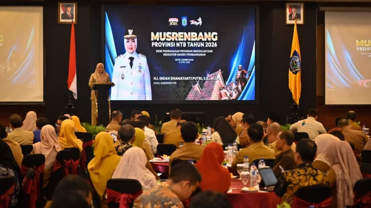 Buka Pra-Musrenbang, Wagub NTB Tekankan Program Tepat Sasaran dan Terukur