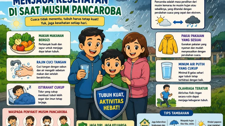 Musim Pancaroba, Pentingnya Jaga Imunitas Tubuh