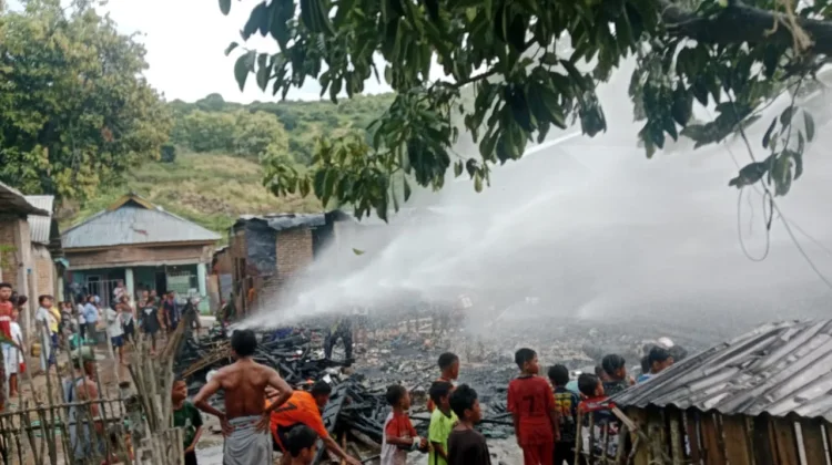 Rumah Warga Hangus Terbakar, Diduga Korsleting Listrik