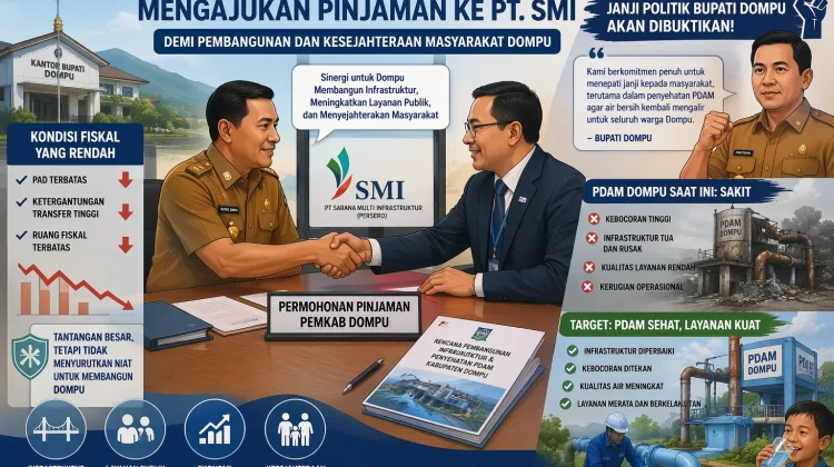 Pemkab Dompu Serius Ajukan Pinjaman Rp70 Miliar ke PT SMI