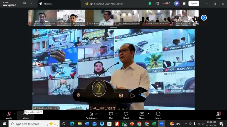 Kemenkum NTB Ikuti Uji Publik Revisi PP PNBP AHU, Dorong Layanan Lebih Adil
