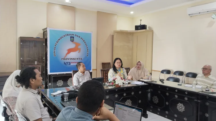 Audiensi Disperindag–Kemenkum NTB Dorong Indikasi Geografis Produk Unggulan