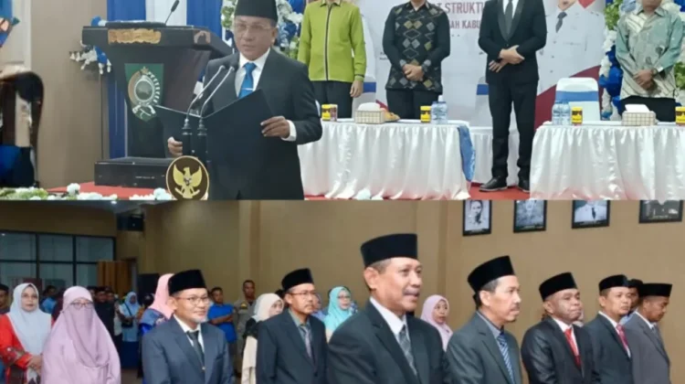 Kabid, Camat dan Sekdis Dipromosikan Jadi Kadis di Lingkup Pemda Bima