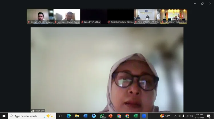 Ikuti Rakor Optimalisasi Layanan Legalisasi, Kemenkum Siap Terapkan Stiker Legal