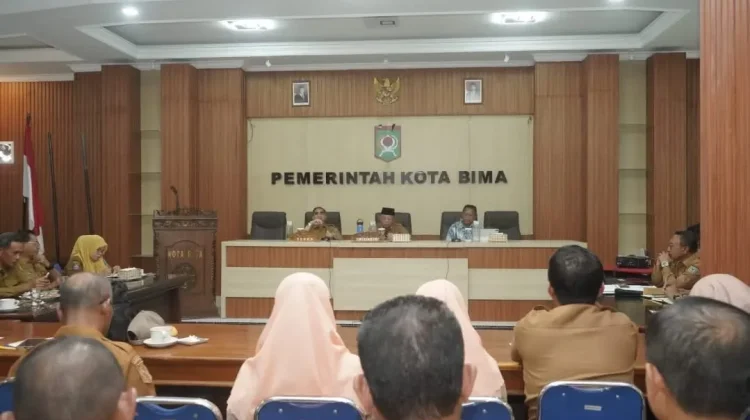 Festival Rimpu Mantika 2026 Makin Dekat, Pemkot Bima Rapat Persiapan
