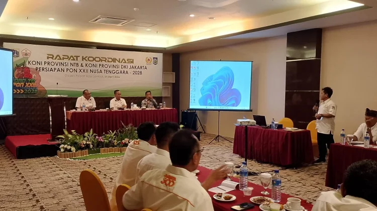 Perkuat Sinergi Persiapan PON 2028, KONI NTB dan DKI Jakarta Gelar Rakor