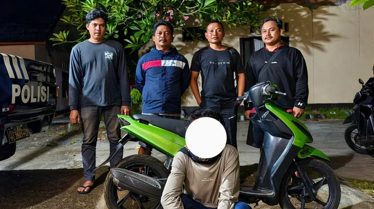 Berbekal CCTV dan Informasi Warga, Polisi Ringkus Pelaku Curanmor di Senaru