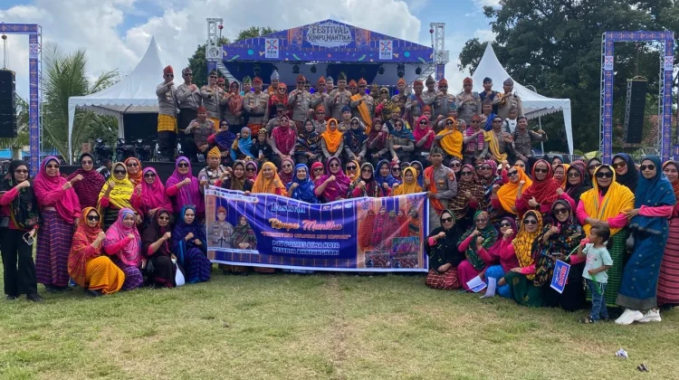 Polres Bima Kota Ikut Semarakkan Festival Rimpu Mantika 2026