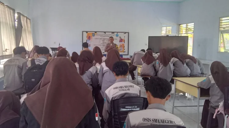 Tanamkan Jiwa Kepemimpinan sejak Dini, Polisi Sosialisasi ke Sekolah di Sanggar