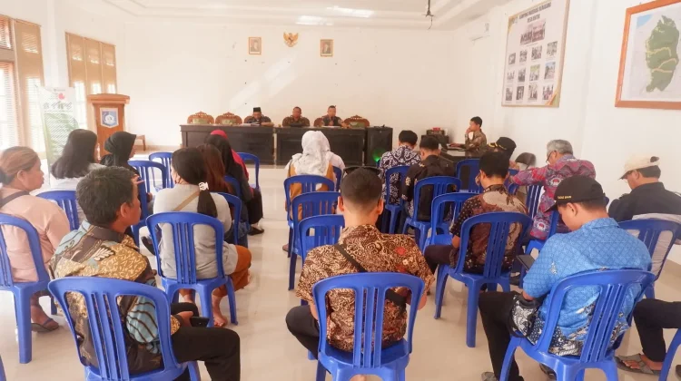 Pemdes Bentek Perkuat Peran Posyandu lewat Rapat Koordinasi Pelayanan Kesehatan