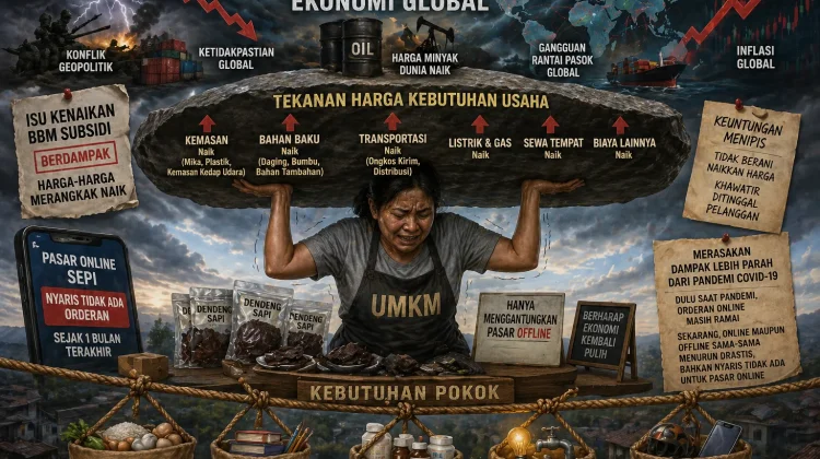 UMKM Terpukul, Dampak Ekonomi Global dan Geopolitik