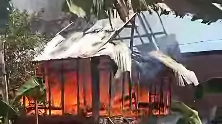 Rumah Petani di Kabupaten Bima Hangus Terbakar