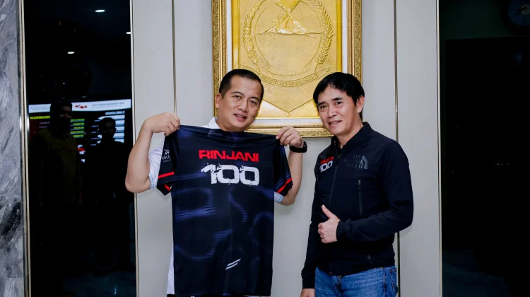 Ultra Marathoner Hendra Wijaya Temui Gubernur NTB, Rinjani 100 Siap Digelar