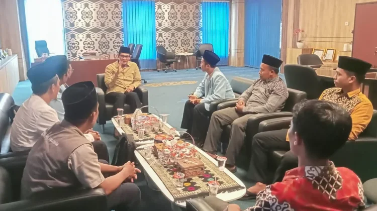 Perkuat Sinergi, DPD BKPRMI Lombok Tengah Temui Wakil Bupati