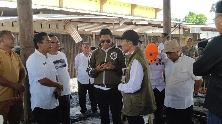 Bupati Lotim Tinjau Pasar Pringgabaya , 164 Pedagang Akan Terima Bantuan