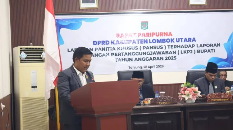 DPRD Lombok Utara Soroti Efektivitas Anggaran dalam Laporan LKPJ Bupati 2025