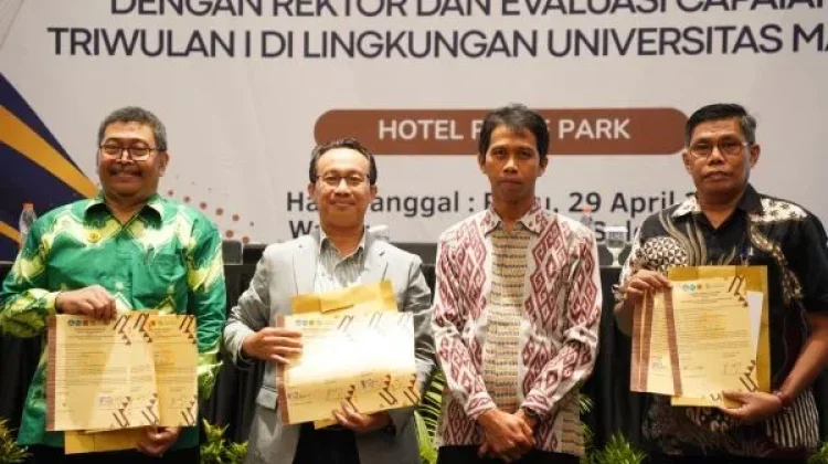 Unram Perkuat Tata Kelola melalui Penandatanganan Kinerja dan Evaluasi IKU