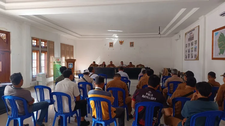 Pemdes Bentek Perkuat Koordinasi Antar Lembaga Demi Efektivitas Program Desa