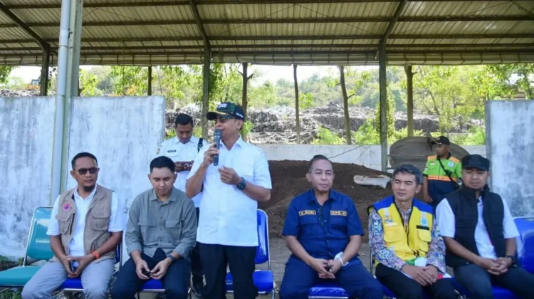 Anggota DPR RI Tinjau TPA Sampah di Kota Bima
