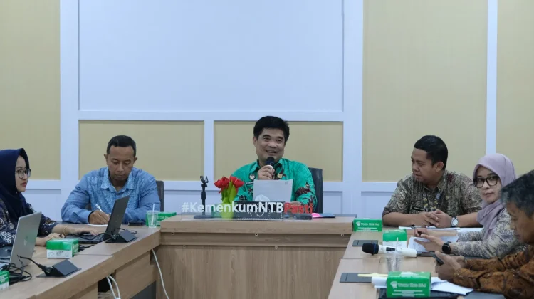 Kemenkum NTB Bahas Evaluasi Perda RTH dan PKL Kota Mataram