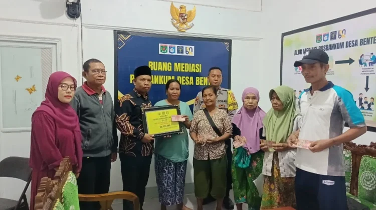 Penyaluran BLT-DD di Desa Bentek Jadi Upaya Jaga Ketahanan Ekonomi Warga