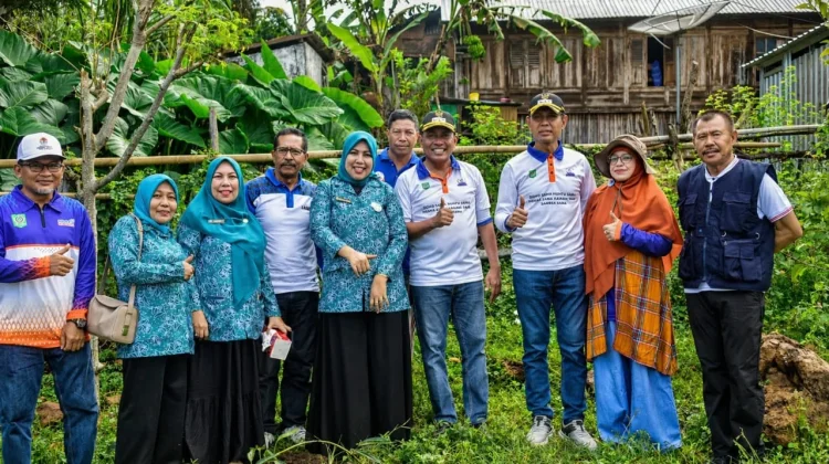 TP PKK dan GOW Kabupaten Bima Gelar Aksi Penghijauan di Lambitu