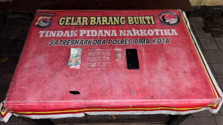 Edarkan Sabu, Pria 29 Tahun Dibekuk Polres Bima Kota