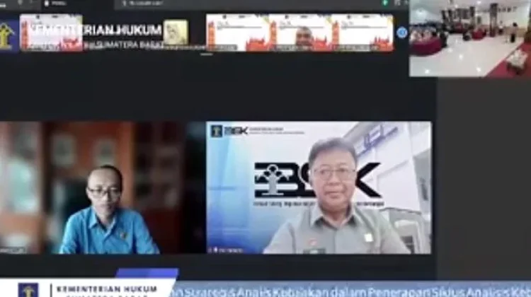 Perkuat Peran Analis Kebijakan, Kanwil Kemenkum NTB Ikuti BSK Policy Talks