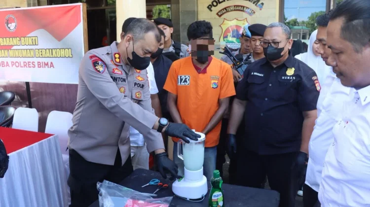 Kasus Narkotika Diungkap, 30 Tersangka Diamankan Polres Bima