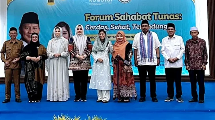 Rektor UIN Mataram Dampingi Menkomdigi di Ponpes Qomarul Huda Bagu, Perkuat Sinerg