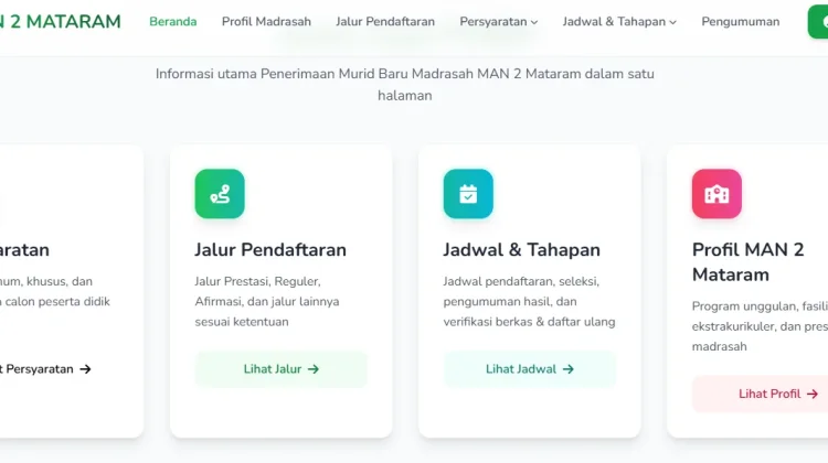 Siapkan SPMB Lebih Adaptif, MAN 2 Mataram Sinkronkan Regulasi dan Teknologi