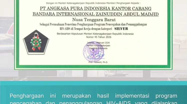 BIZAM Raih Penghargaan Nasional P2HIV-AIDS 2026