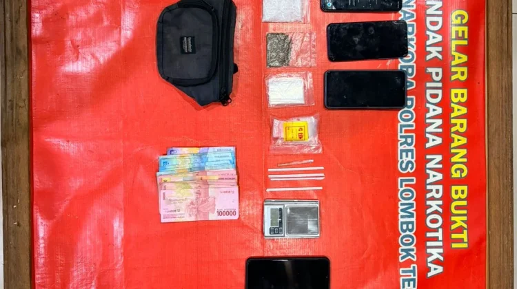 Empat Warga Praya dan Praya Tengah, Diduga Jadi Pengedar Sabu