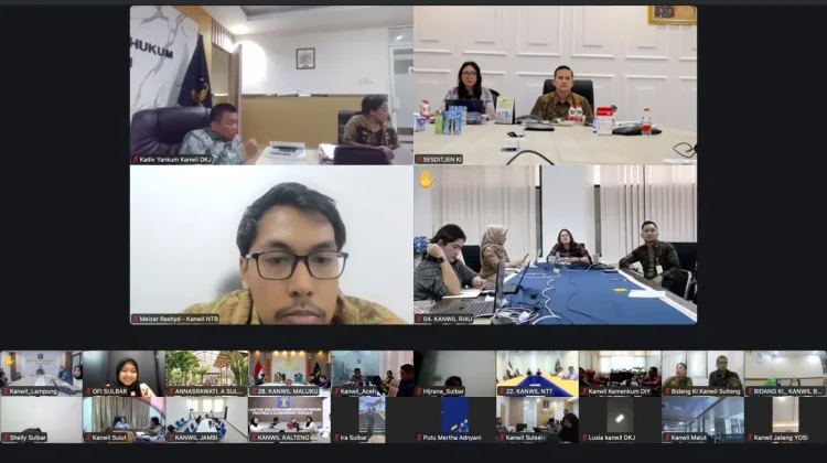 Kemenkum NTB Matangkan Persiapan Penandatanganan PKS dan Penyerahan Sertifikat